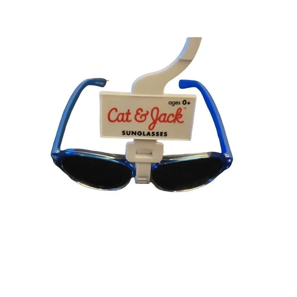 Cat & Jack Kids Blue Impact Resistant UV400 Protection Sunglasses Ages 0+
